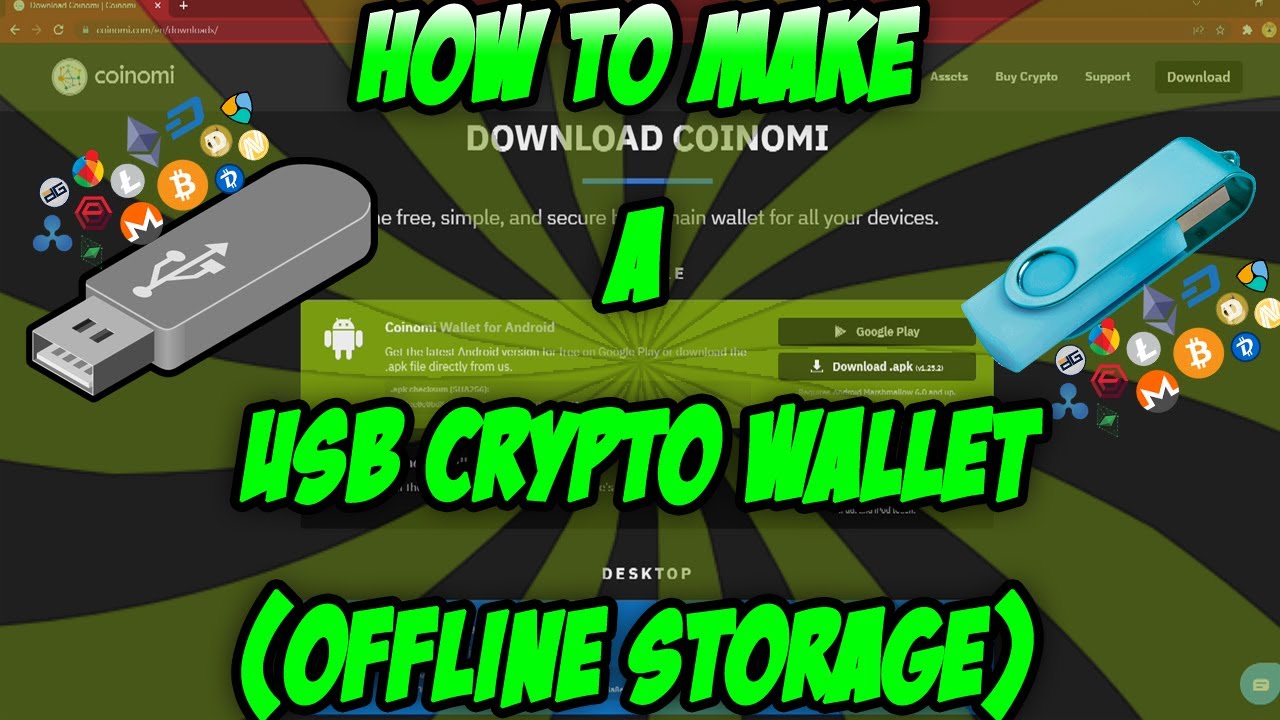 How To Make A USB #Crypto Wallet | OFFLINE STORAGE | DIY/Tutorial | 2022