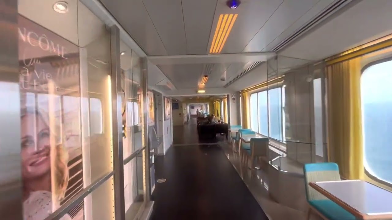 Tour Onboard Brittany ferries Barfleur