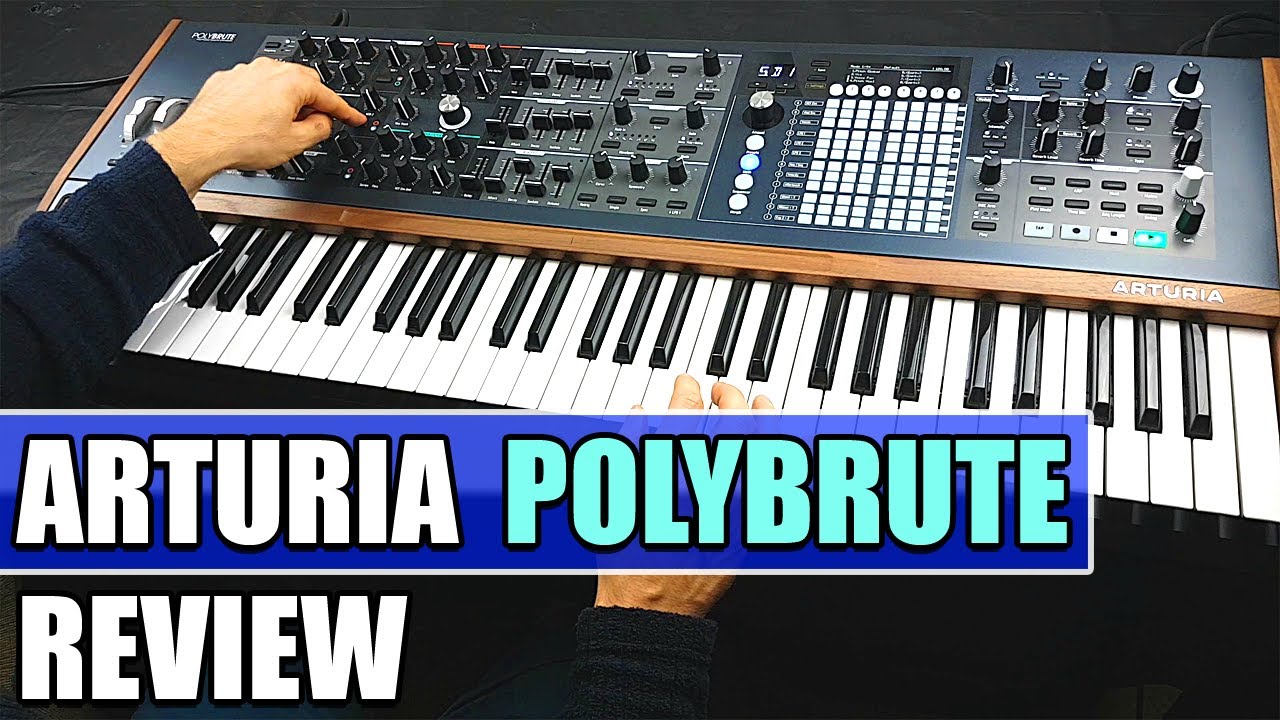 ARTURIA POLYBRUTE - Review, Sounds and Demo | Morphing Analog Synthesizer