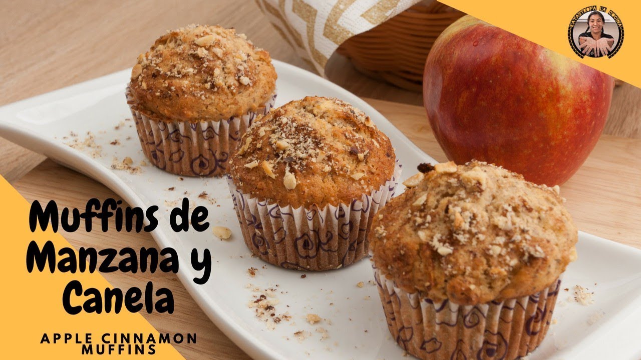 Muffins de Manzana y Canela -Desafio Ingredientes-El Punto dulce/ Apple Cinnamon Muffins