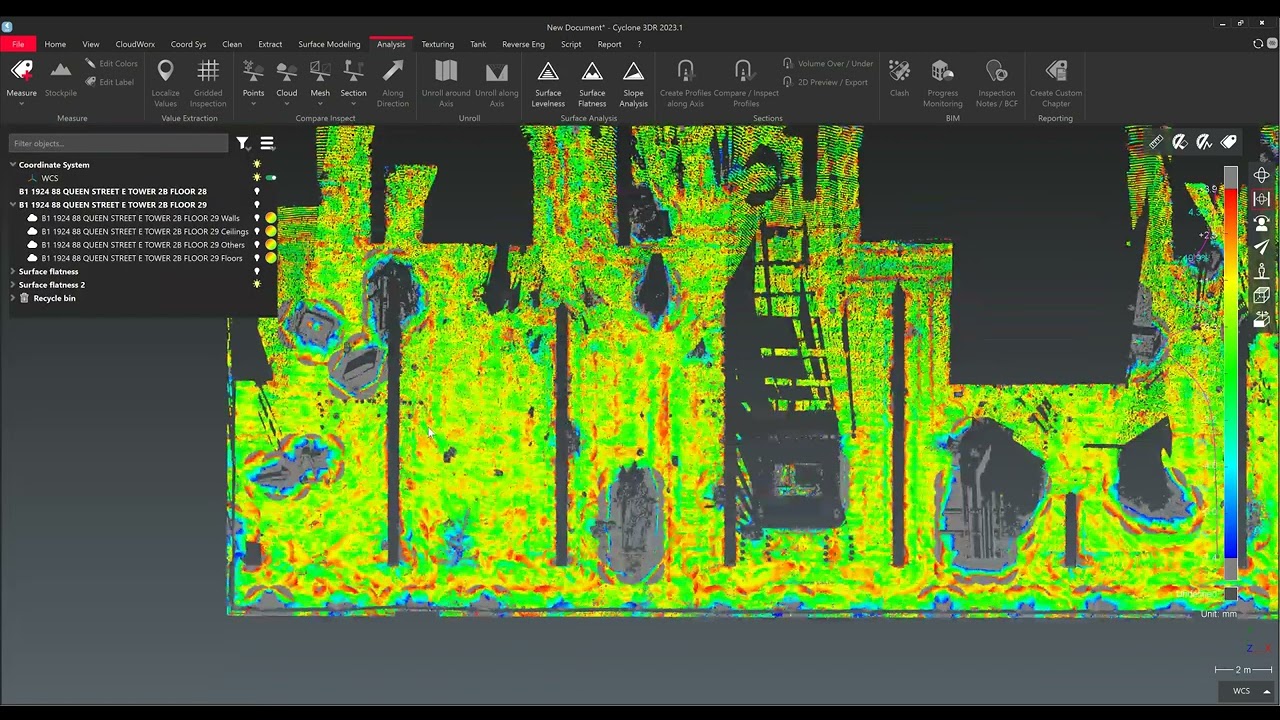 Cyclone 3DR - Floor Flatness - No commentary