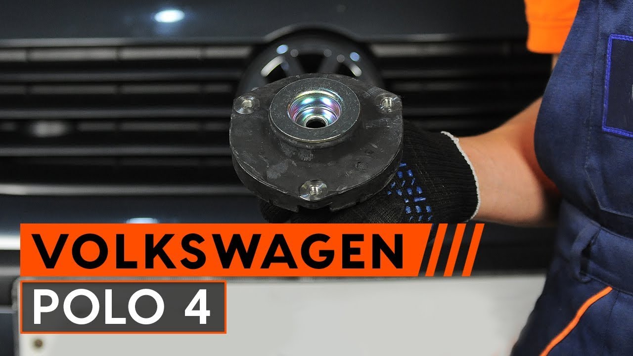 Hvordan bytte fjærbenslager på VW POLO 4 [BRUKSANVISNING AUTODOC]