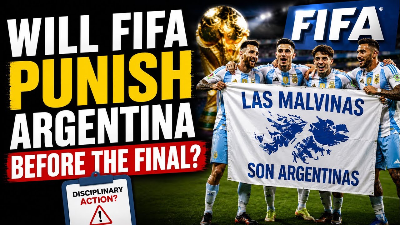 Argentina&rsquo;s Political Banner controversy explained | World Cup semi final 2026