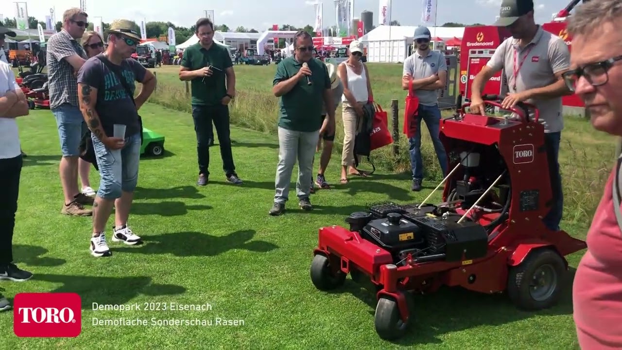 Messe Demopark 2023 Eisenach Sonderschau Rasen – Stehaerifizierer