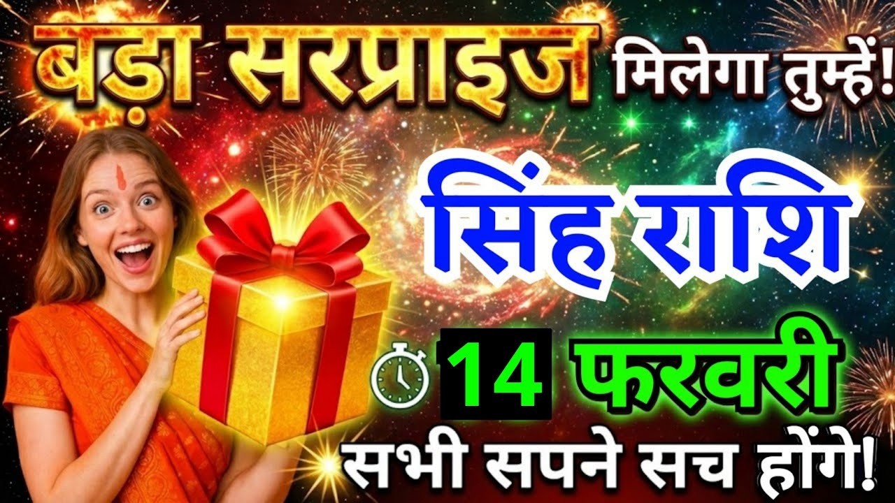 14  फरवरी, सिंह राशि वालों बड़ा सरप्राइज मिलेगा तुम्हें, Singh Rashi, आज का राशिफल