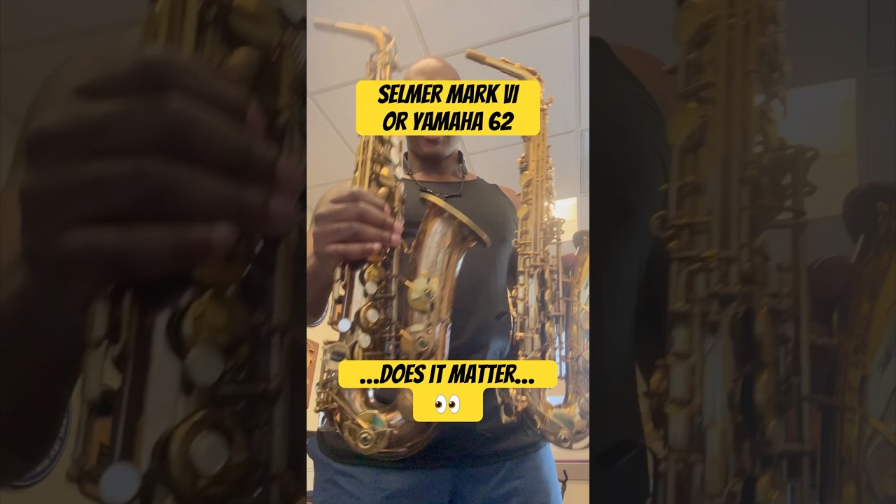Selmer Mark VI or Yamaha 62 🎷👀 #selmer #yamaha #saxophone
