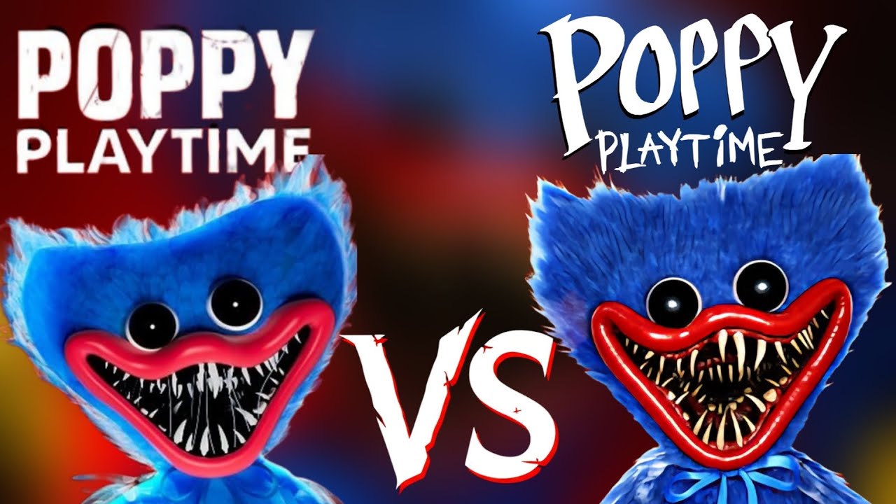 Poppy playtime chapter 1 old trailer vs new trailer