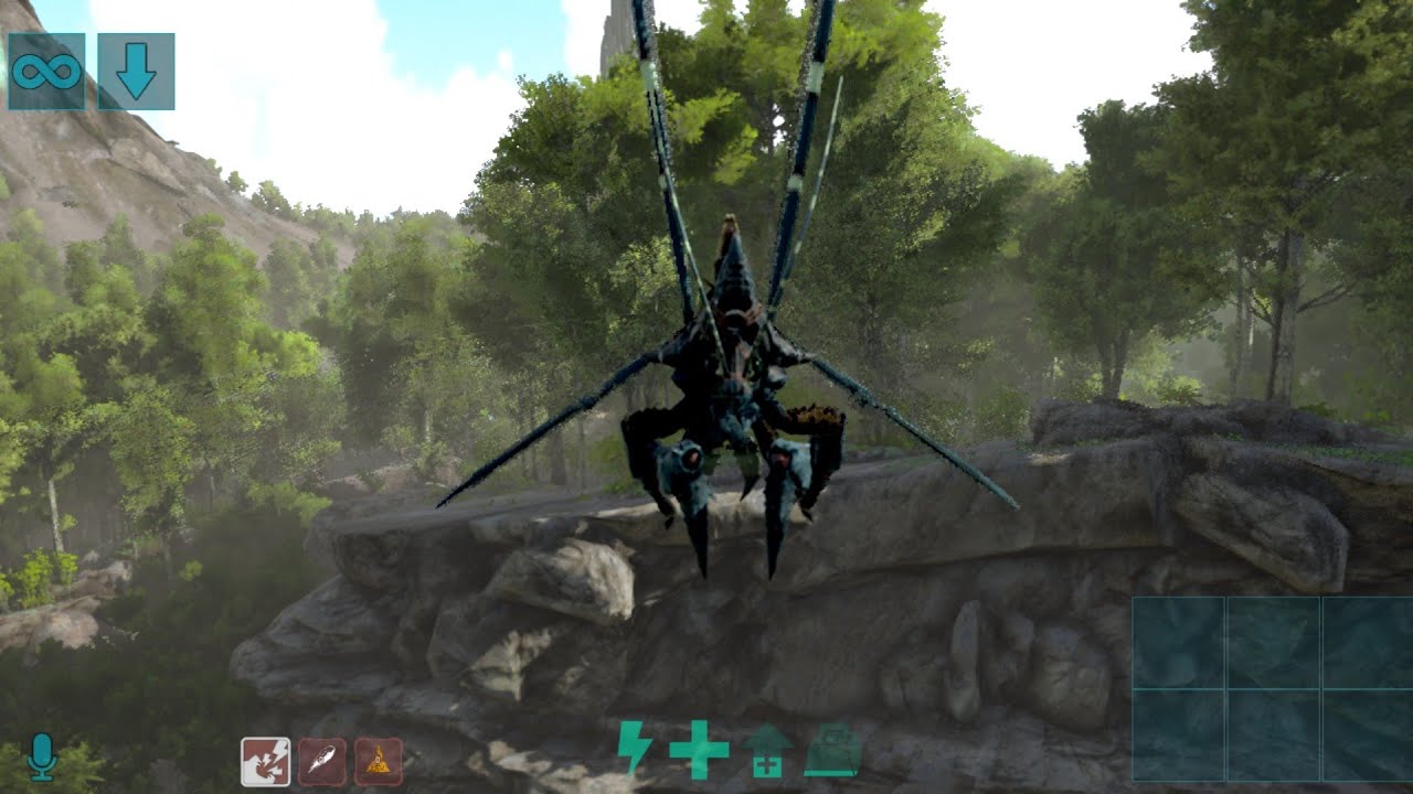 ARK Ultimate mobile Edition seson (1)EP(4)ترويض حشرة الامبر