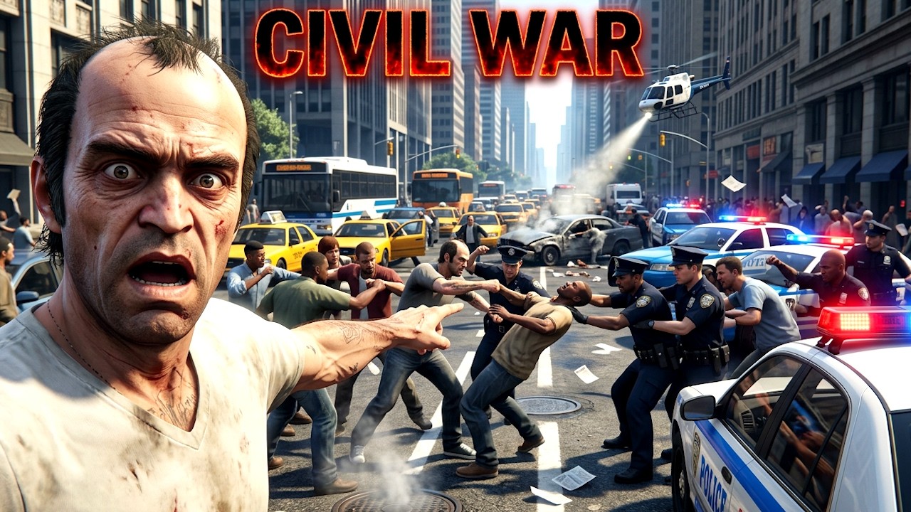 GTA 5 But It's a Civil War