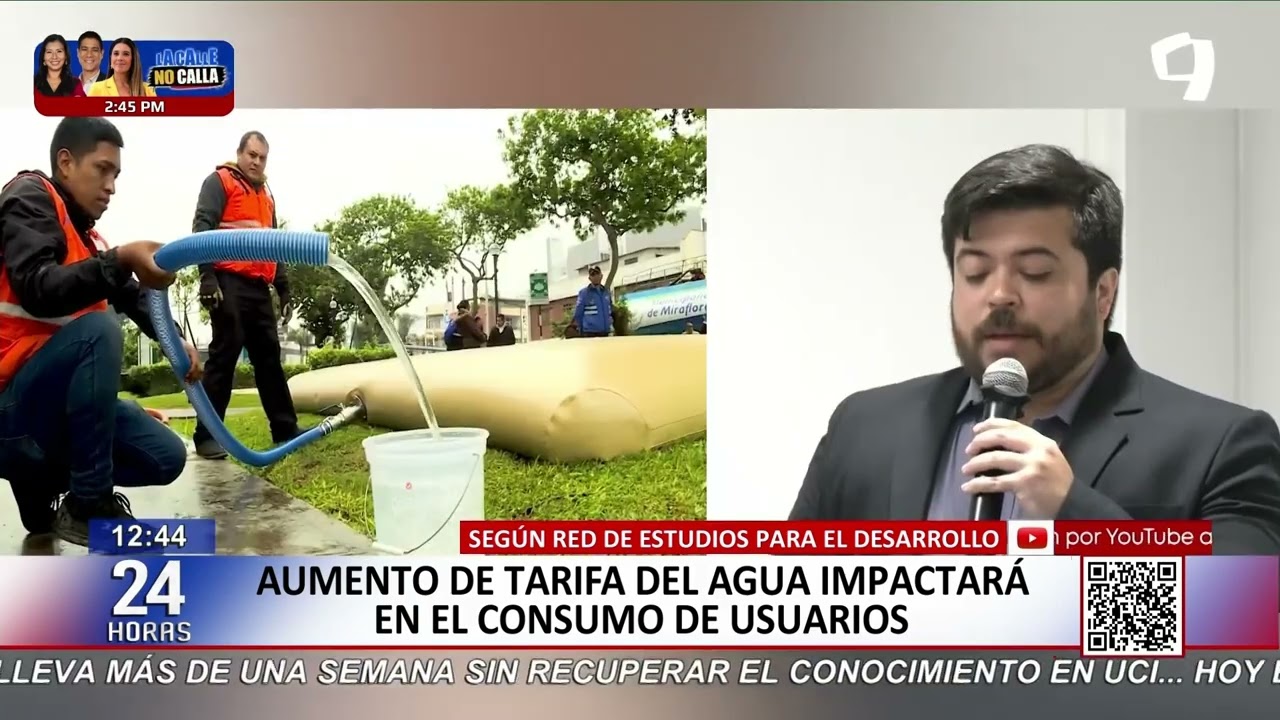 24Horas | ¿Cuántos litros de agua consumen los peruanos?