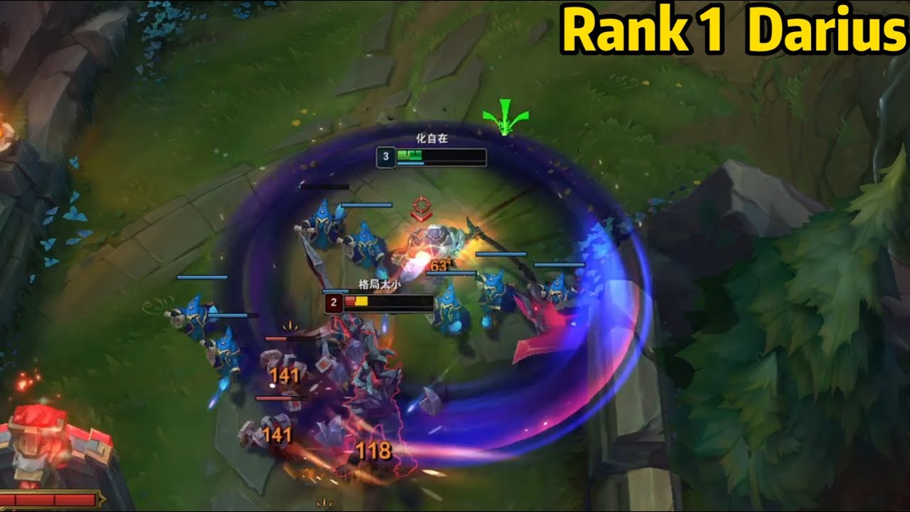 Rank 1 Darius: He is the 1V1 GOD on Toplane!