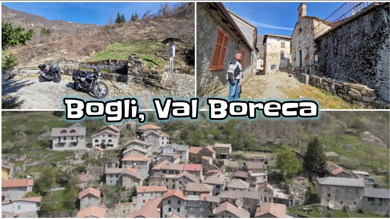 Un paese addormentato d'inverno ma.. si risveglia d'estate! Bogli, Val Boreca
