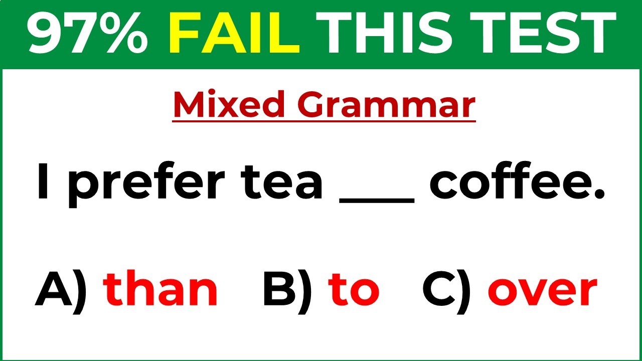 English Quiz Challenge: Only 3% Can Score 100%