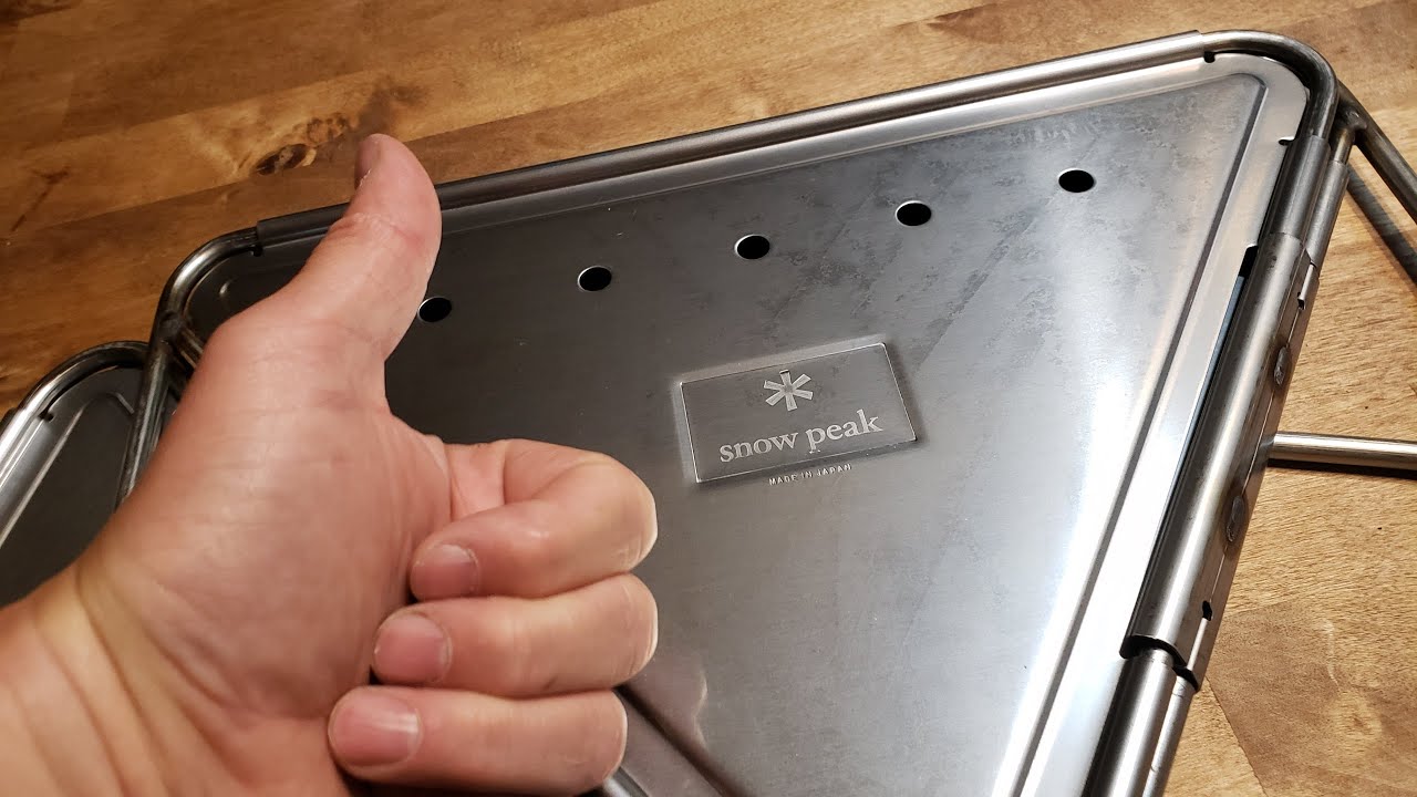 Snow Peak set up & unboxing