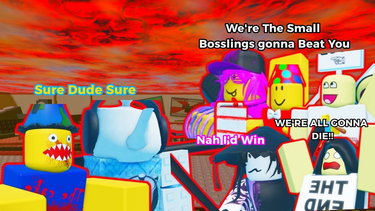 The Small Sized Bosses Team VS All Main Chapter and Sub Chapter Bosses | The Battle Bricks