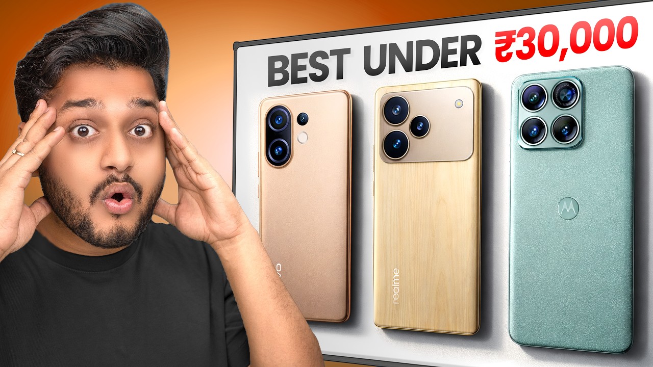 ₹30,000 Best Smartphone? Moto Edge 70 Fusion vs Realme P4 Pro vs Vivo T4 Pro
