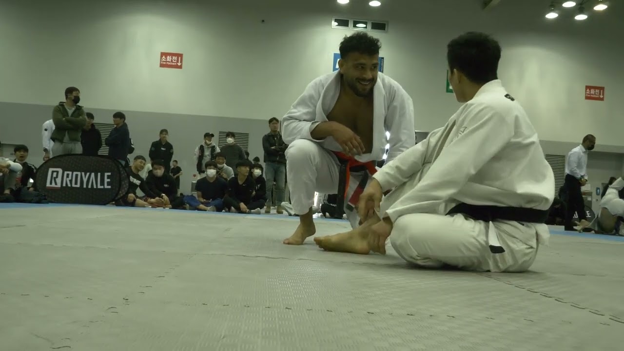 Mat 5-37 Reda Mebtouche vs 김종용 남성부 블랙벨트 앱솔 결승전 (2022.11월 리그로얄 주짓수 부산 대회)