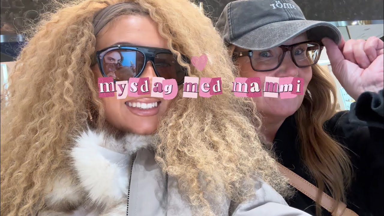 Äntligen köpte jag hudvård och smink… men tappade min bronzer 😭 l Vlog dag med mamma, fika & museum 