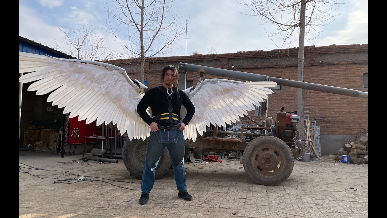 Make Wings That Can Feel Fly!!! 自製可體驗飛行感覺的翅膀【手工耿Handy Geng】