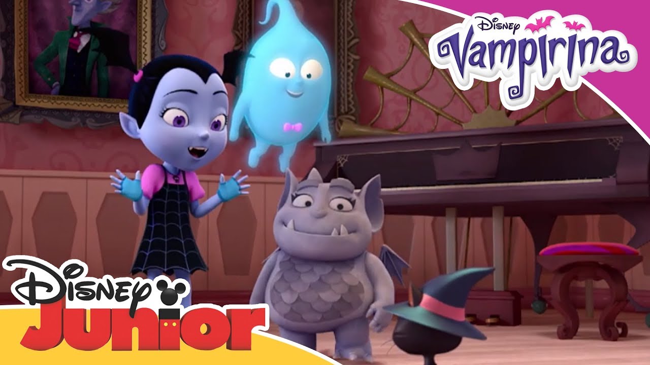 Vampirina: Momentos Mágicos - Vampi ayuda a Brujita | Disney Junior Oficial