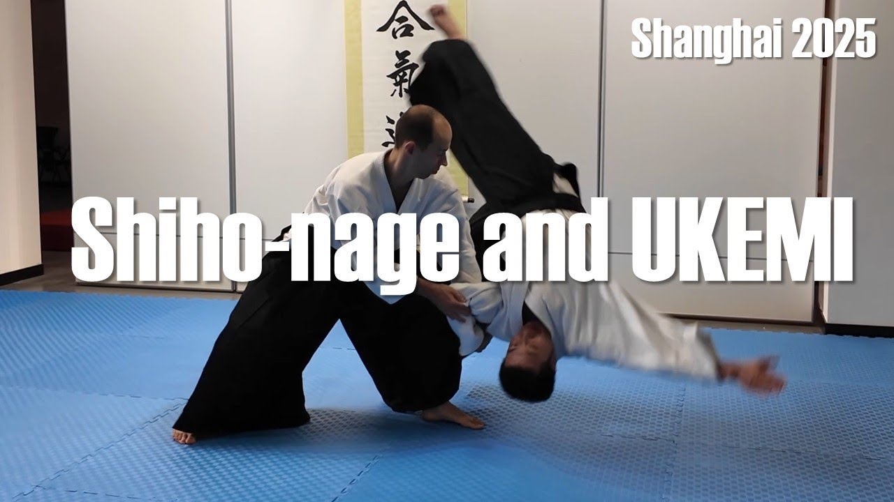 Working on Shiho-nage & Ukemi - Shanghai 2025