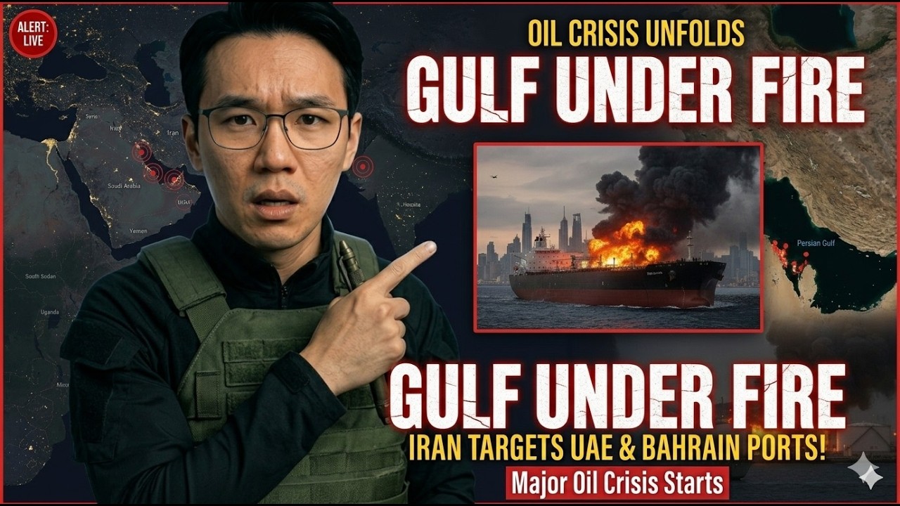 GULF UNDER FIRE: Iran Targets UAE & Bahrain Ports! (Major Oil Crisis Starts)