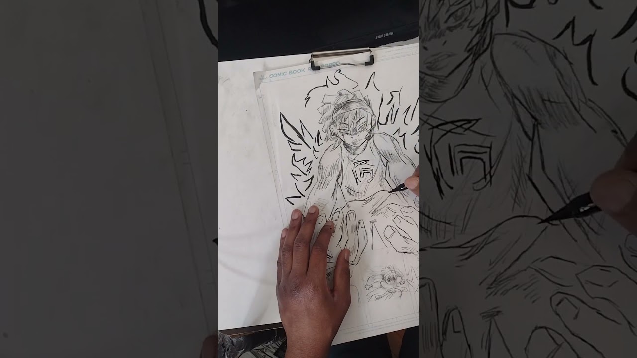 Speed drawing and chill of my Manga Spirit Shoes!