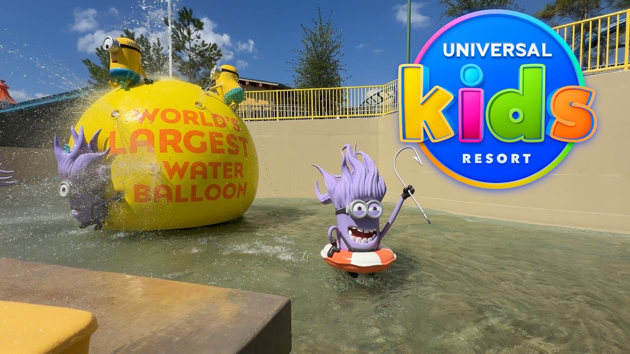 Bello Bay Cruise (Minions) - Water Ride POV - Universal Kids Resort