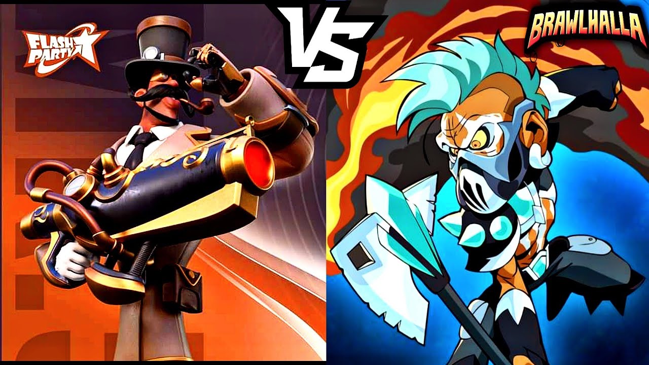 Flash Party VS BrawlHalla Qual Dos 2 Vale A Pena Jogar?