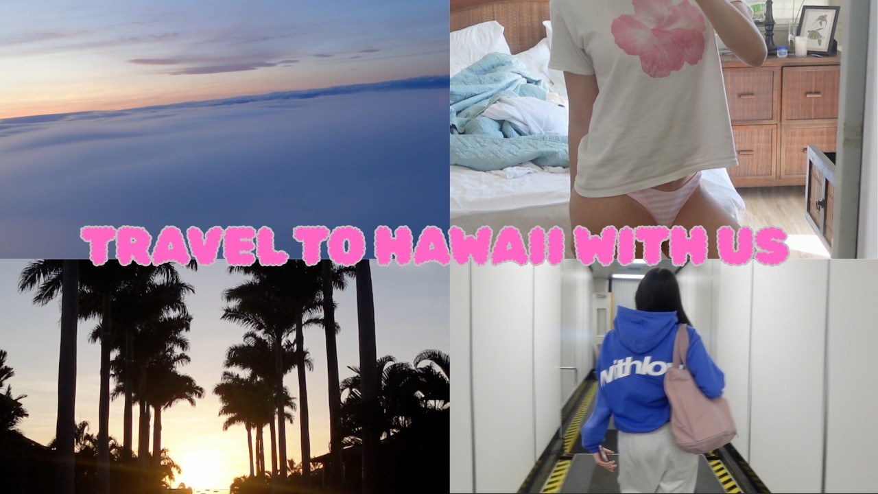 TRAVEL VLOG + HAWAII DAYS 1-3