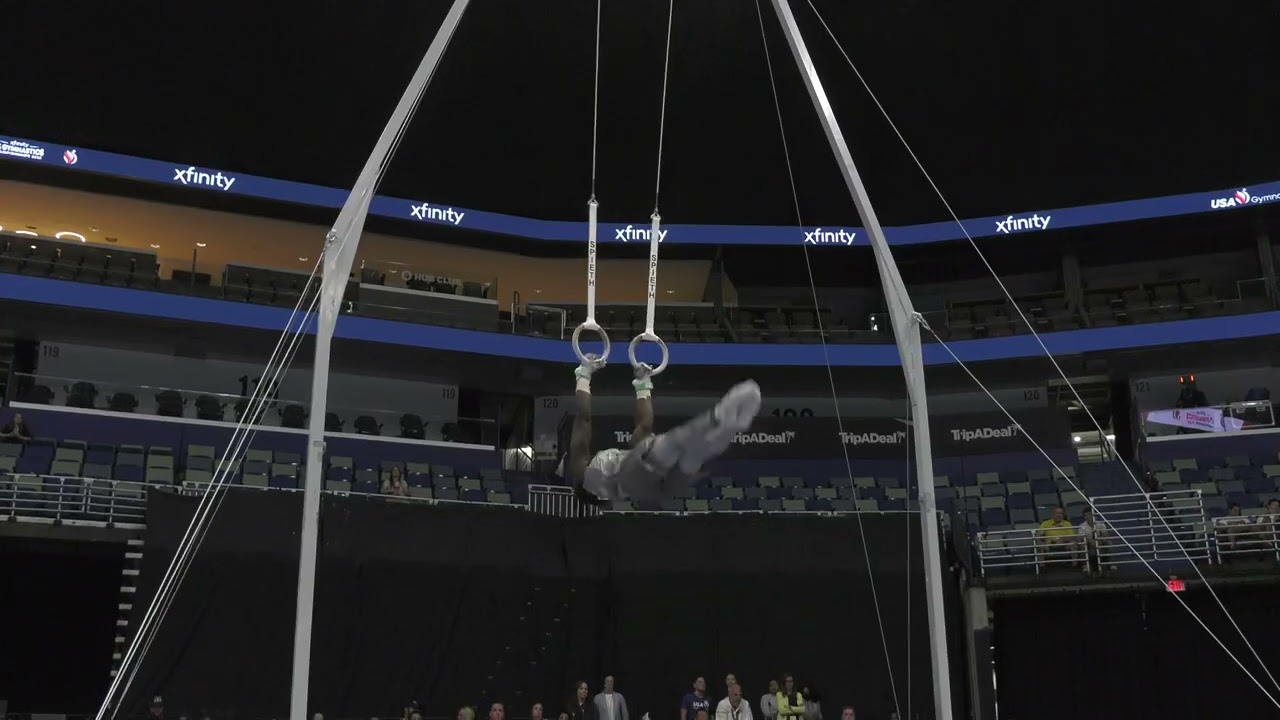 Frederick Richard | Still Rings | 2025 Xfinity U.S. Championships | Senior Men Day 2