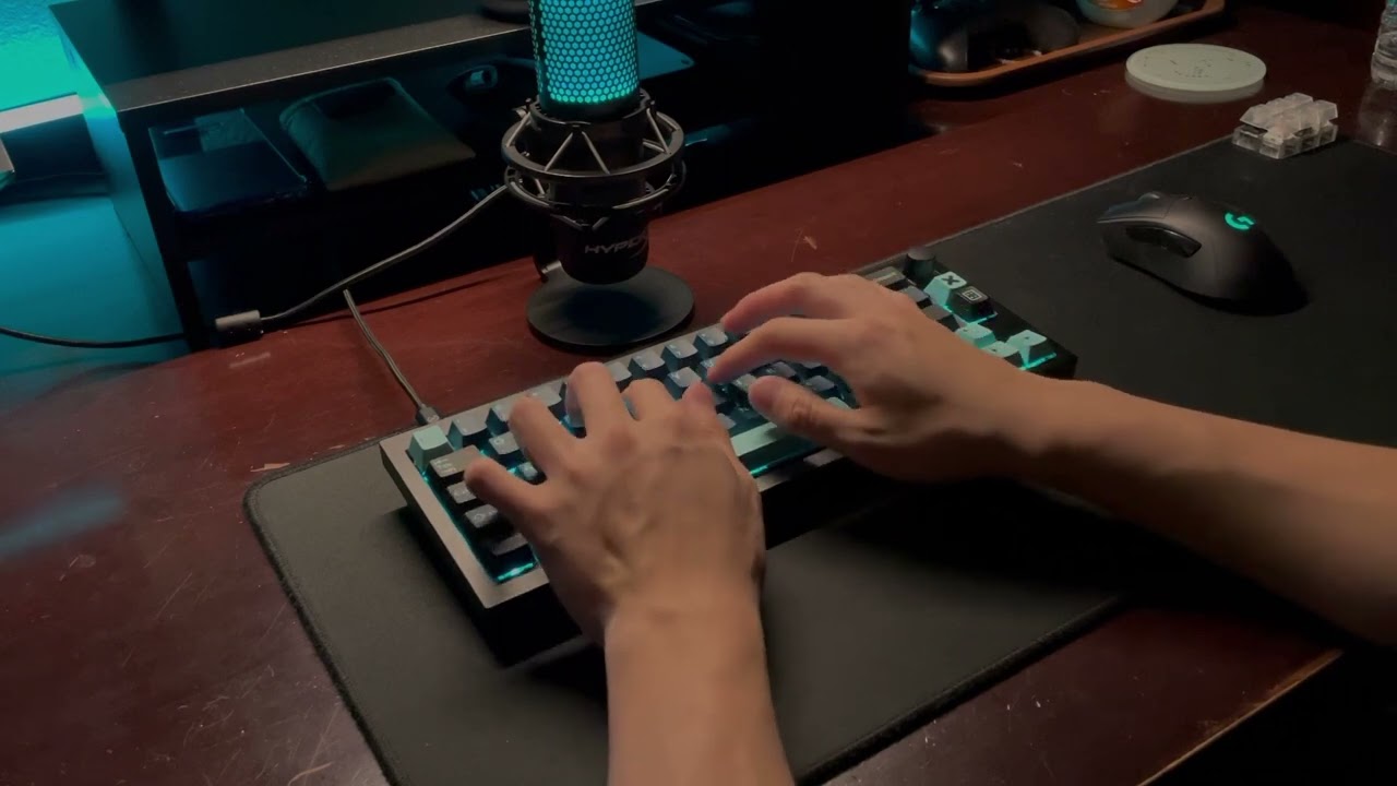 2022 Keychron Q2 Modded w/Gateron Box Ink Pink