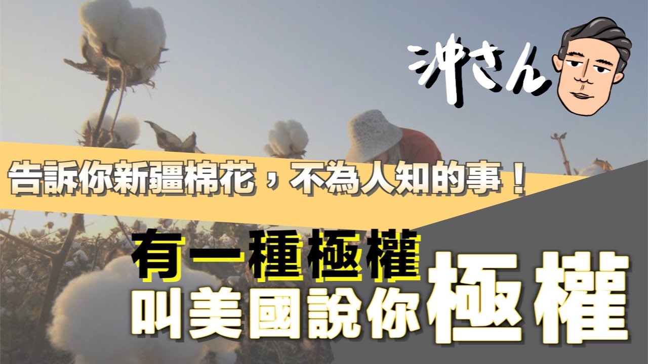 有一種極權，叫美國說你極權；告訴你新疆棉花不為人知的事｜沖出黎講