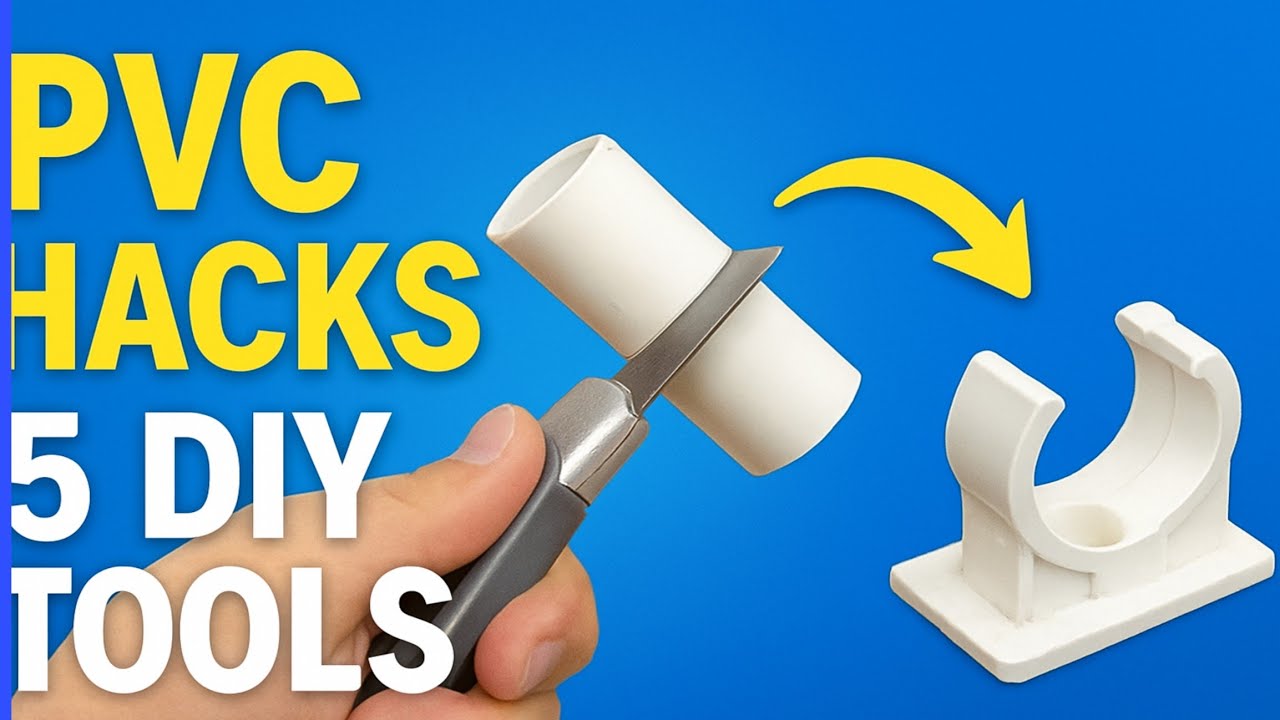 PVC Hacks: 5 Brilliant DIY Tools You Can Build at Home