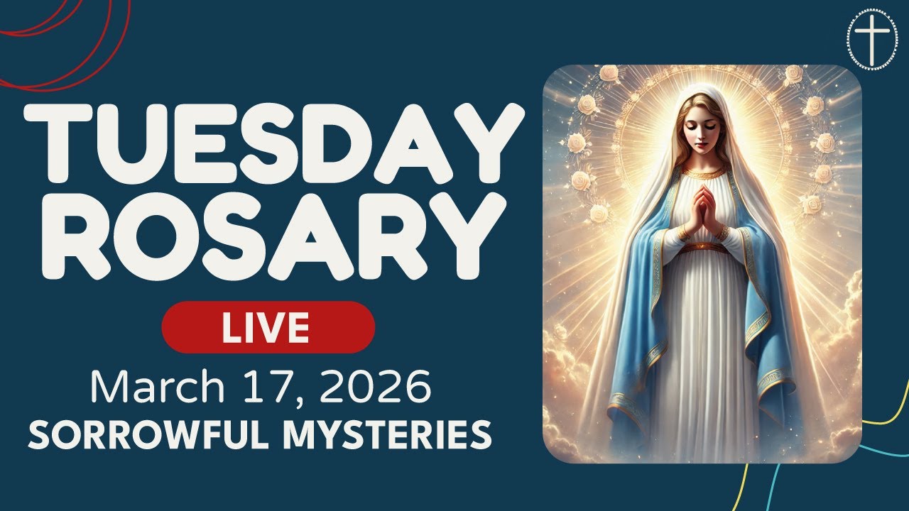 💜 Tuesday Rosary 💜 Sorrowful Mysteries of the Rosary 💜