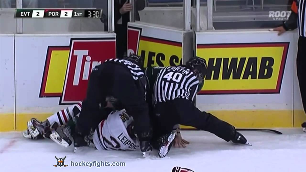 Dominik Bittner vs Brendan Leipsic Feb 3, 2012