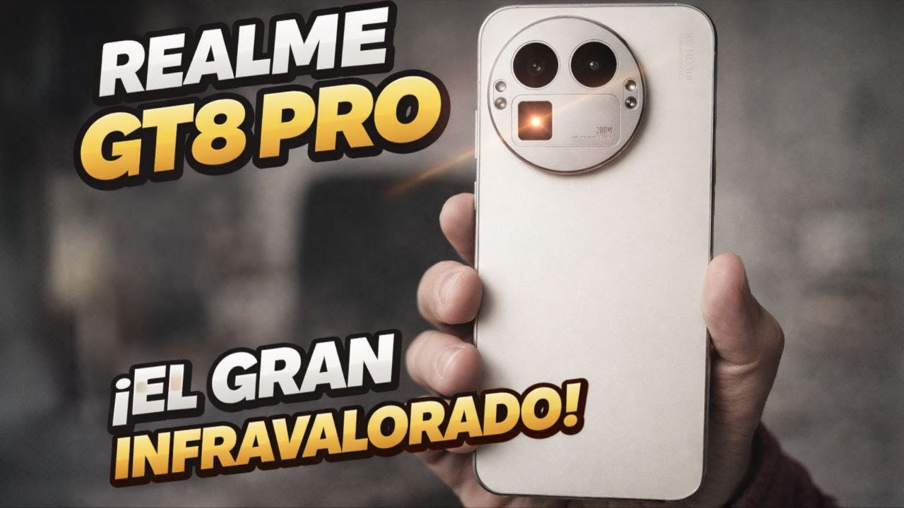 REALME GT8 PRO: el móvil más infravalorado del momento💁🏻‍♂️☹️