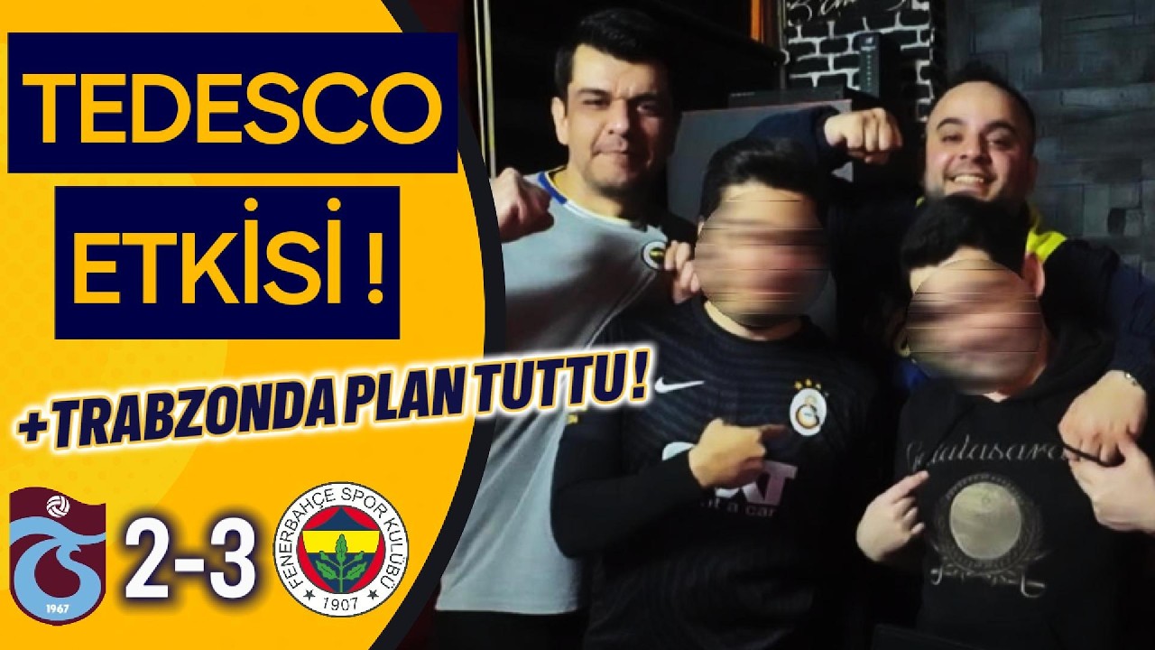 Trabzonspor 2-3 Fenerbahçe Maçı Tepki | Talisca, Kerem, Asensio Şov!