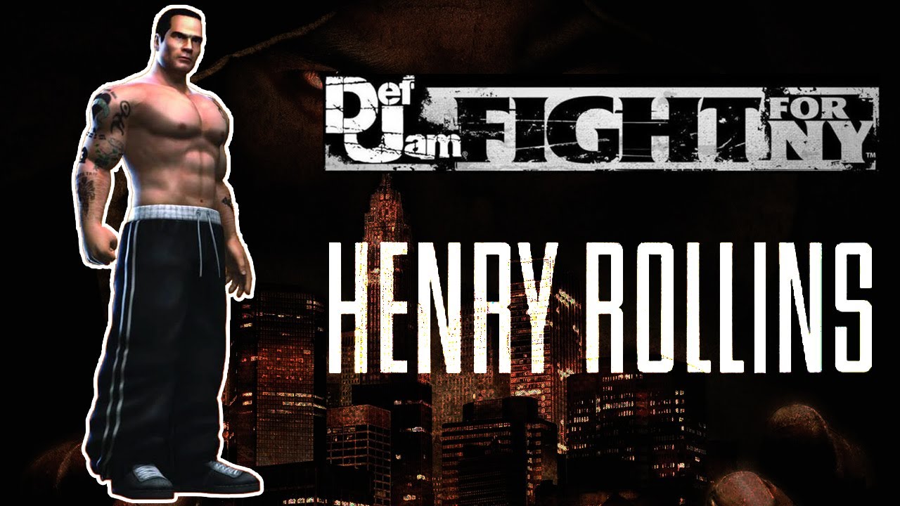Def Jam FFNY: Character Showcase - Henry Rollins