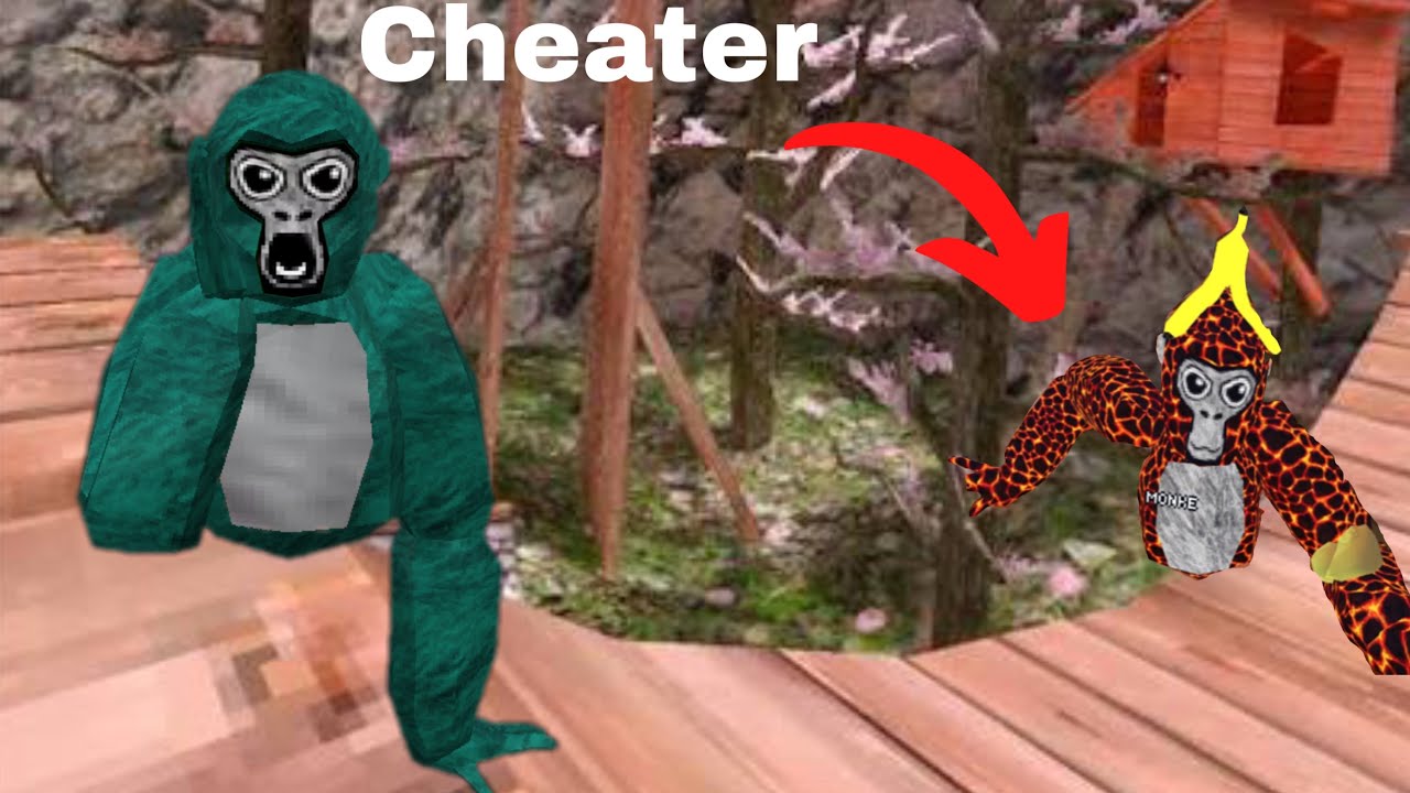 Catching a cheater in Gorilla Tag🔥🥶