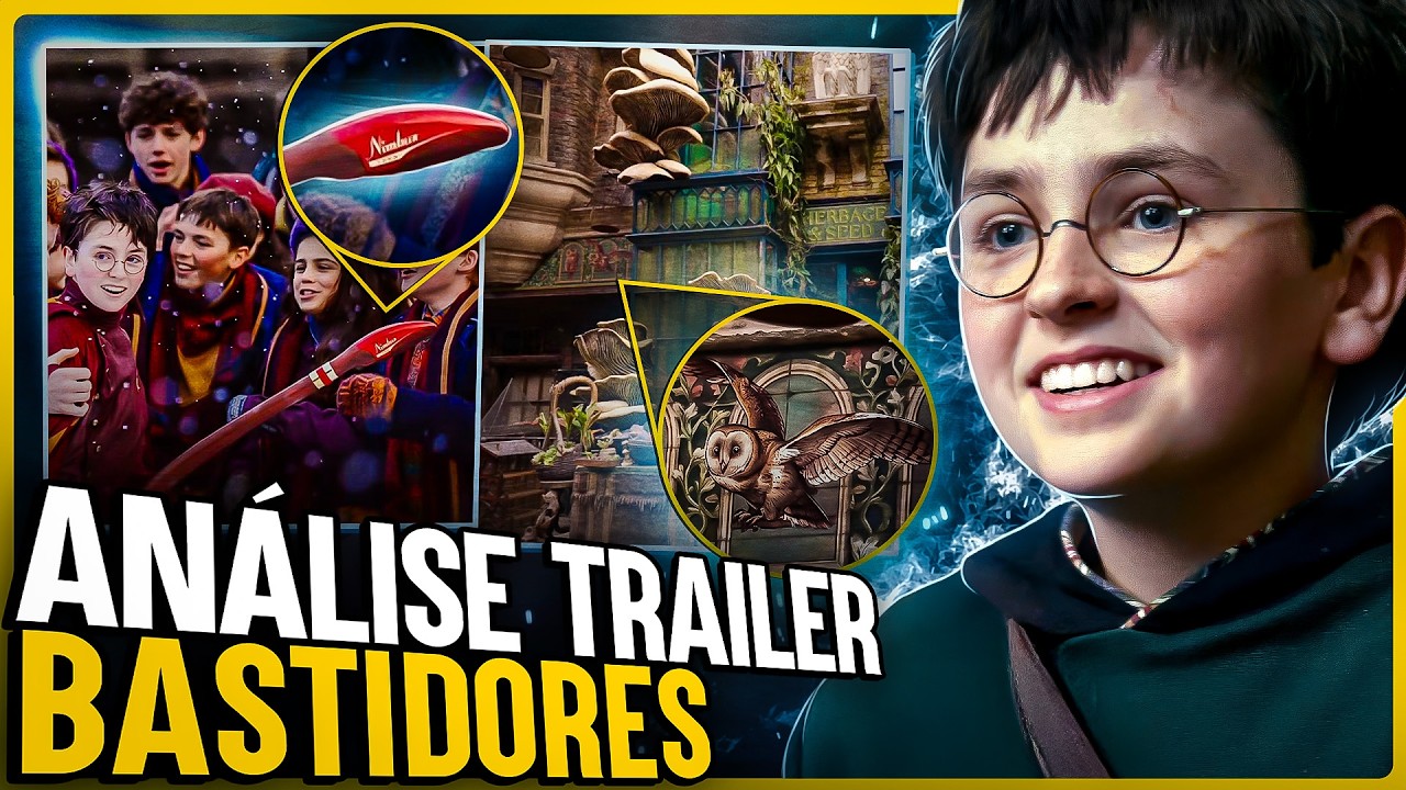 ANALISANDO O TEASER DO DOCUMENT&Aacute;RIO DA S&Eacute;RIE HARRY POTTER