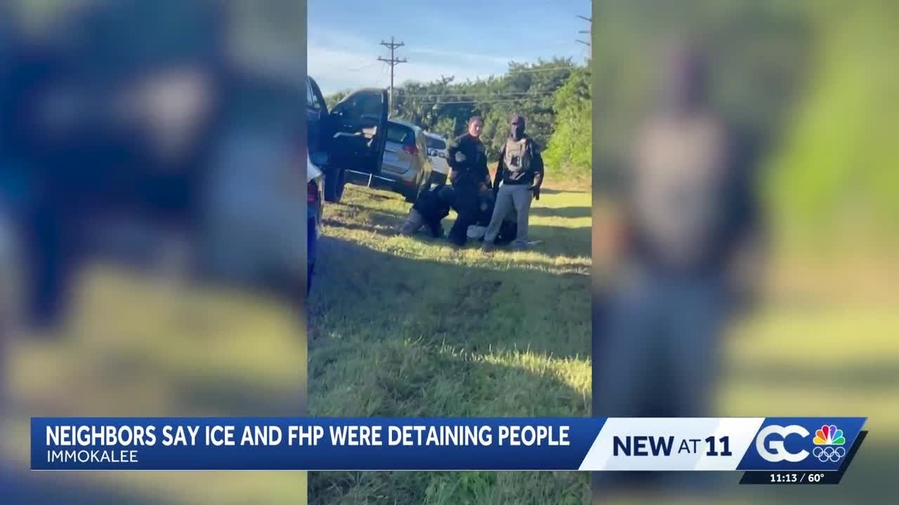 ICE agents detain field workers in Immokalee, witnesses say