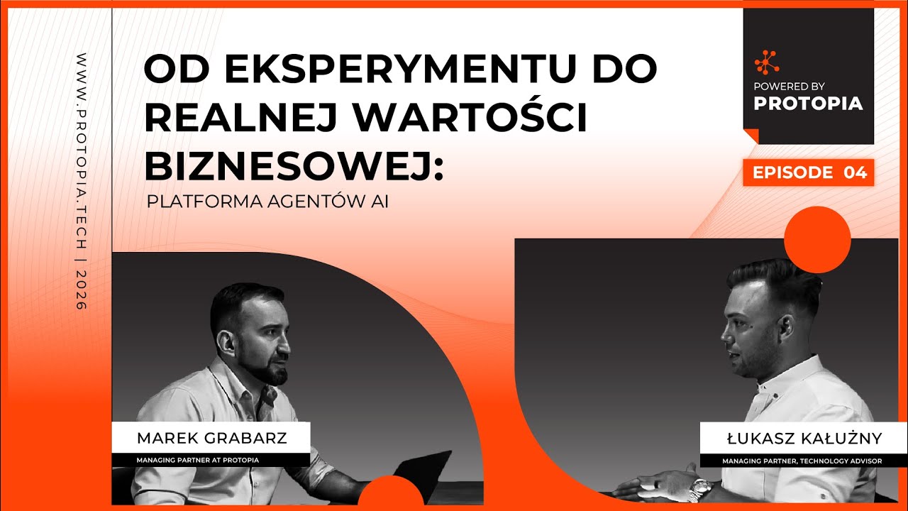 Od eksperymentu do realnej wartości biznesowej: Platforma agentów AI
