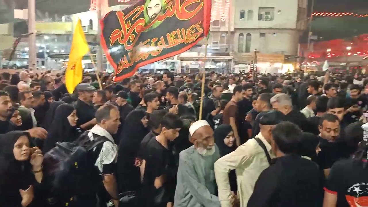 اربعین مولا امام حسین علیہ السلام | سفر عشق || نجف سے کربلا معلی تک || مومنین کا سفر ||