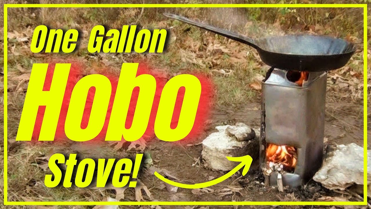 One Gallon Hobo Stove!  [ Vintage 1930s Style ]