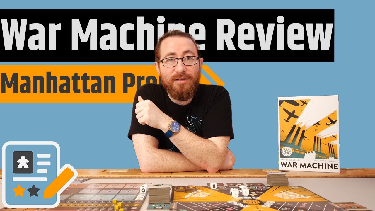 Manhattan Project: War Machine Review - Rolling Dice, Sharing Goods & Building A Tableau