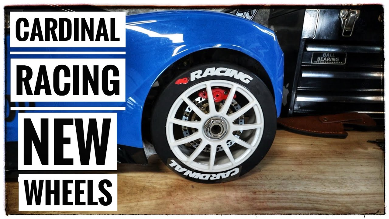 Cardinal Racing - NEW Wheels! - WHITE! - Smith RC Studios #rclife