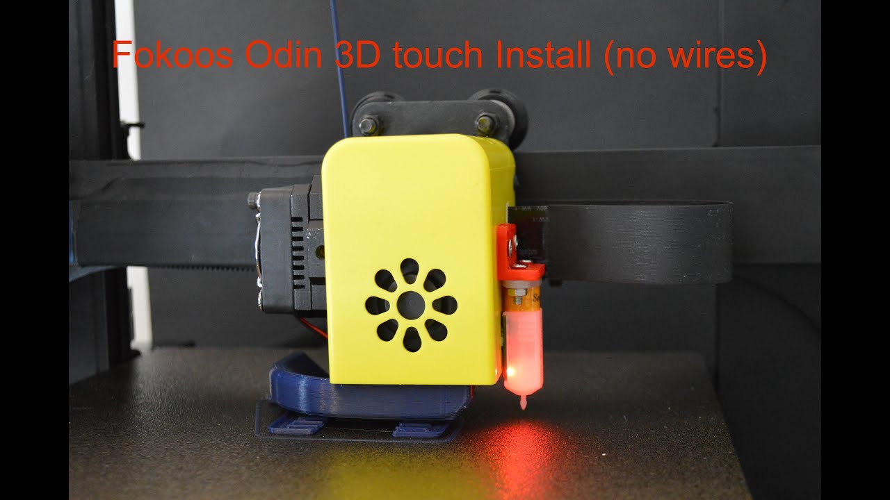 Fokoos Odin 3D touch install (no wires, advanced install)