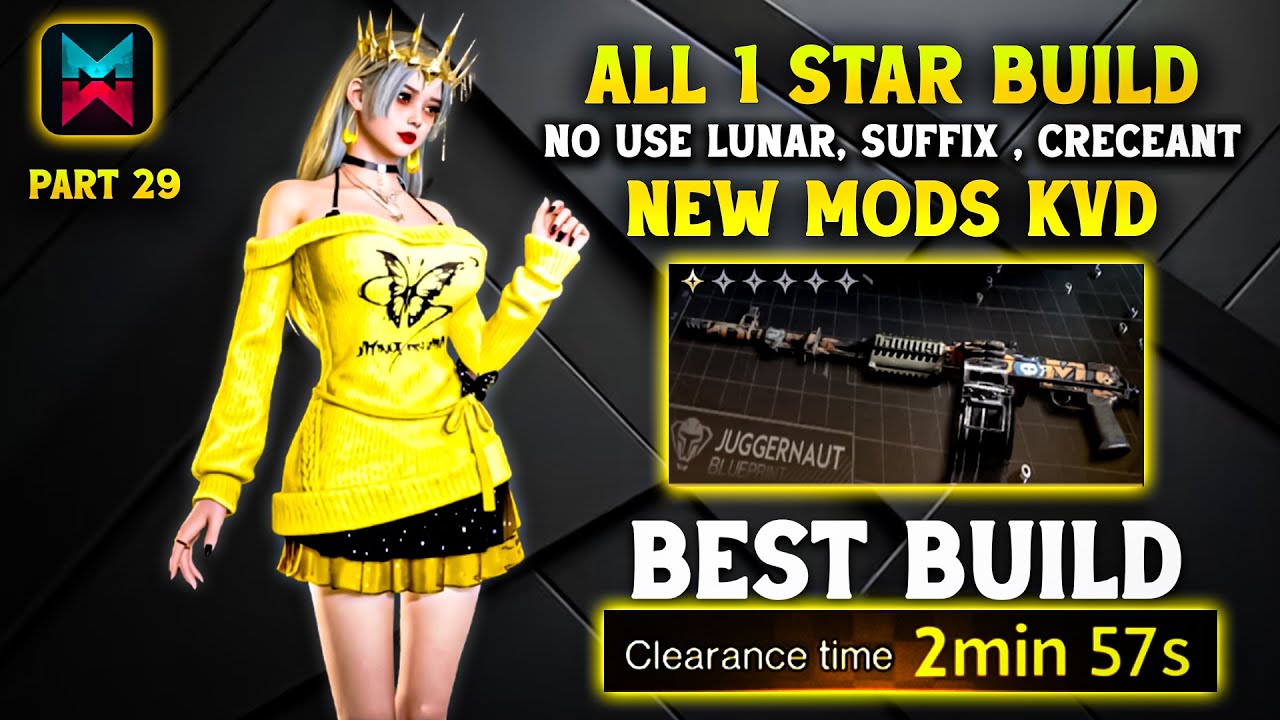 NEW META KVD BOOM BOOM NO NEED CLASSIC MODS NIGHTMARE BEGINNER🥶BEST BUILD GUIDE - ONCE HUMAN