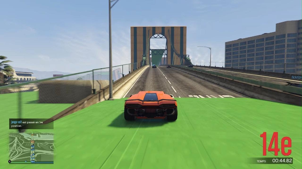 GTA 5 ONLINE - Larga Distancia Race with TEAM Only TMRS 🤝 DESS